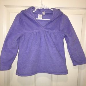 Adorable girls purple sweater